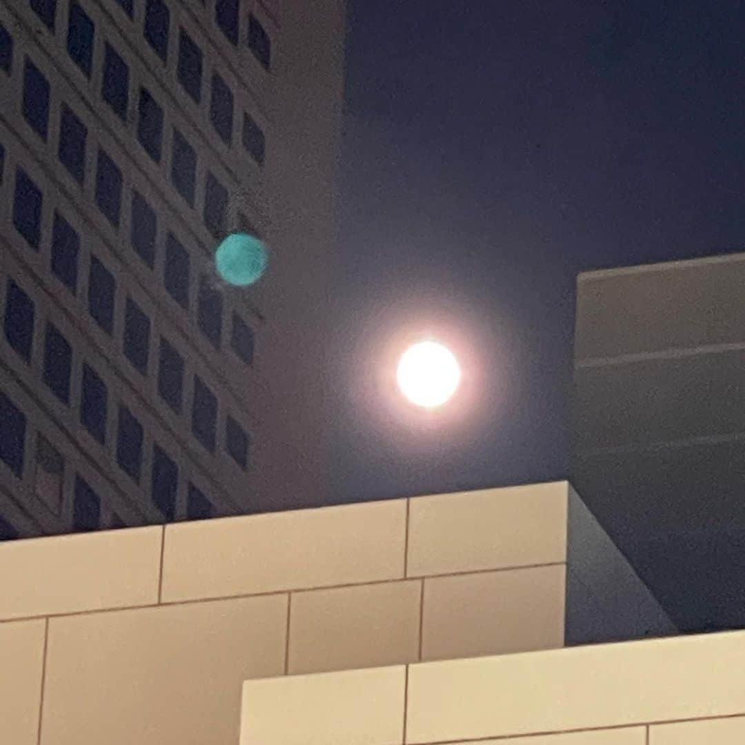 坂下千里子さんのインスタグラム写真 - (坂下千里子Instagram)「ビルの間から見えた月が綺麗だったYO！ . #月が綺麗ですね #って言いたいだけ #だyo #おやすみなさい #また明日」9月20日 21時03分 - chiriko_sakashita_official