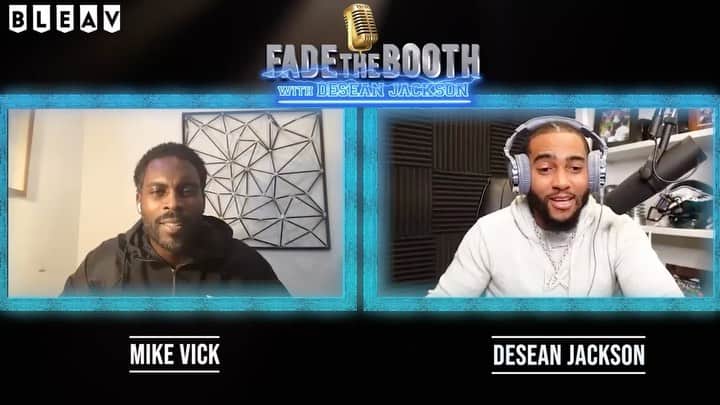 デショーン・ジャクソンのインスタグラム：「It’s heating up 🔥🔥 Don’t miss all new episode on @fadethebooth  LINK IN BIO SUBSCRIBE NOW !!」