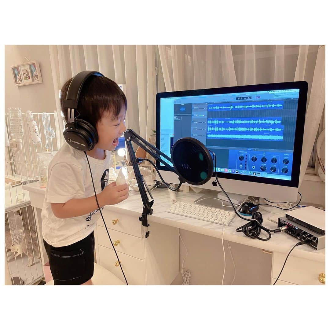 辻希美さんのインスタグラム写真 - (辻希美Instagram)「将来は歌手かな⁇💕笑。」9月21日 0時31分 - tsujinozomi_official