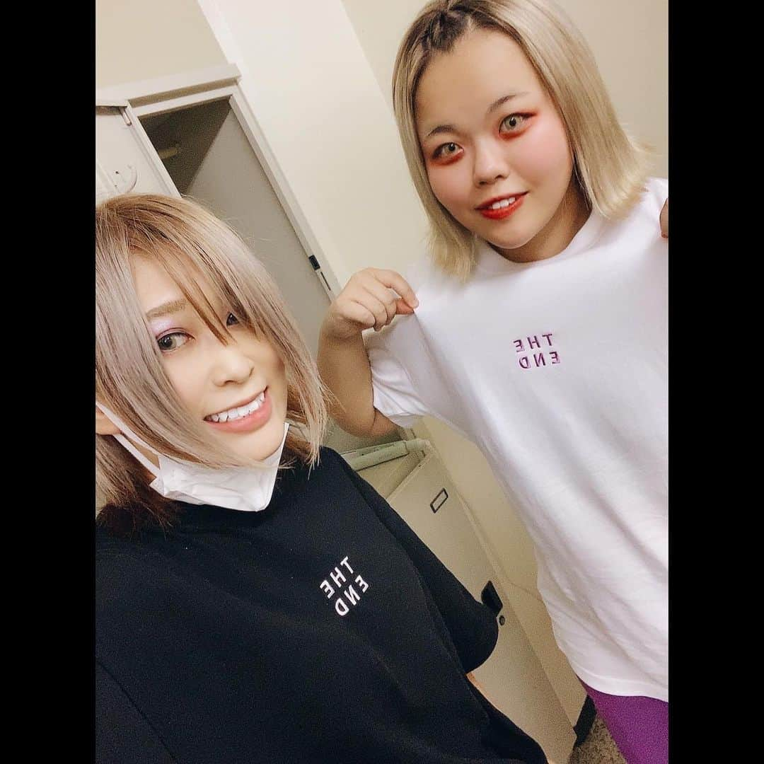 ルアカさんのインスタグラム写真 - (ルアカInstagram)「Tシャツかわよ！！！！！！！！！  #スターダム  #OED #大江戸隊」9月21日 18時06分 - ruaka__stardom