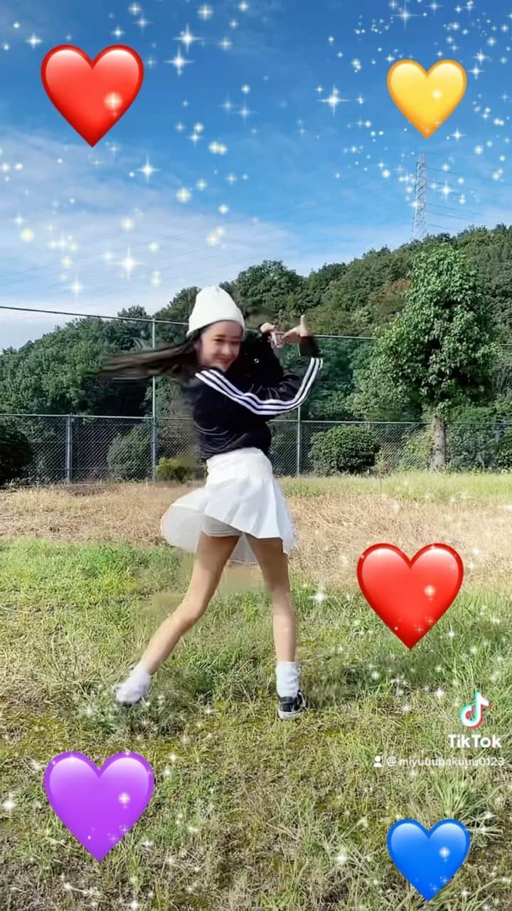 みゆはくのインスタグラム：「❤️💙💜💛 #dance #love」