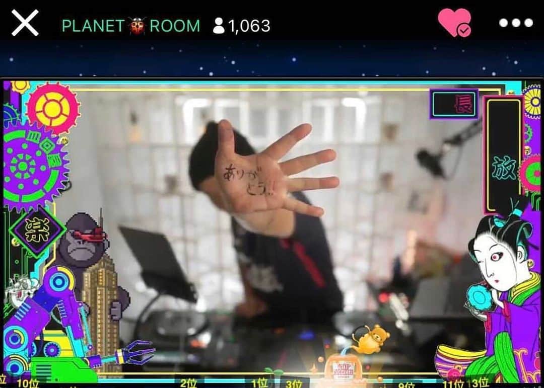 DJPLANET_JPのインスタグラム：「✨✨✨ 昨夜の配信に駆けつけて頂いた皆さん、電話やDMをくれた皆さん、 本当にありがとうございました😊😊😊 . ✨✨✨感謝✨✨✨」