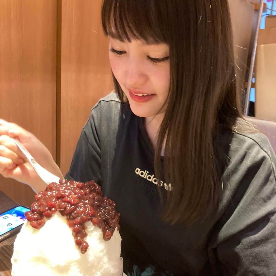 のインスタグラム：「🍧既に夏がなつかしい🍧」