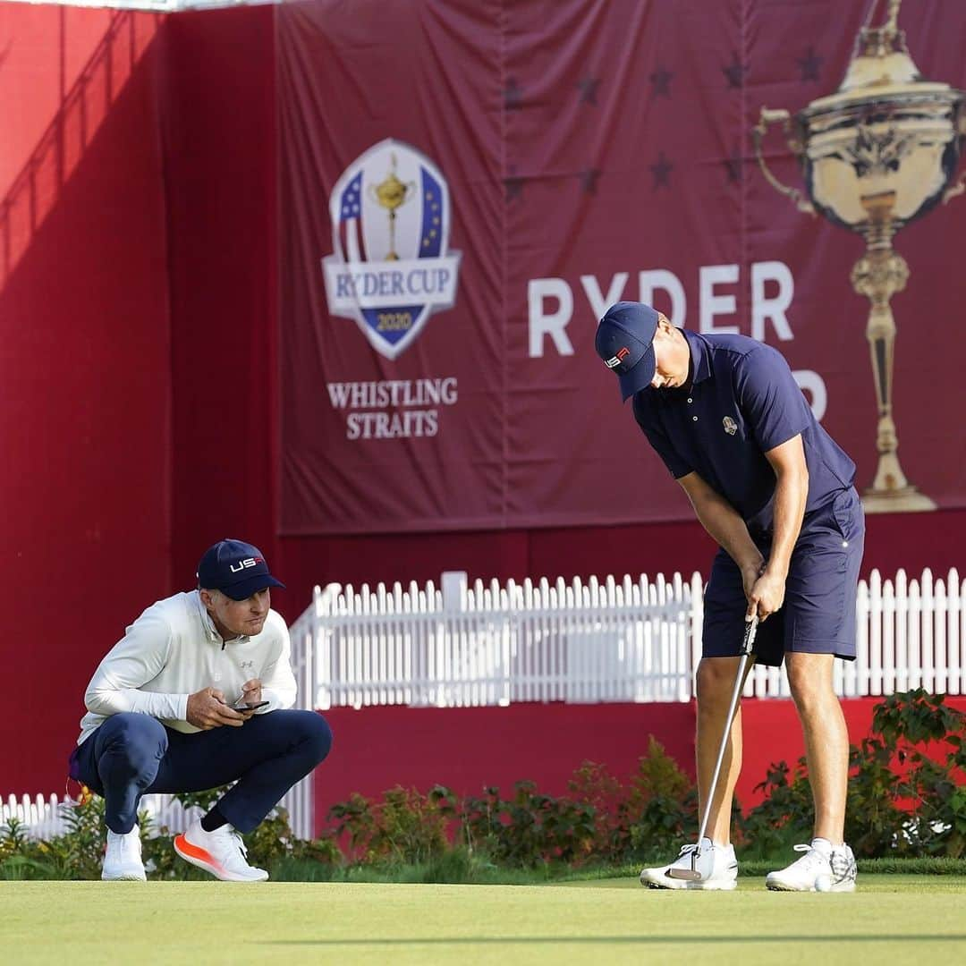 Jordan Spiethのインスタグラム：「Prep work ☑️ Here we go!! @rydercupusa 🇺🇸」