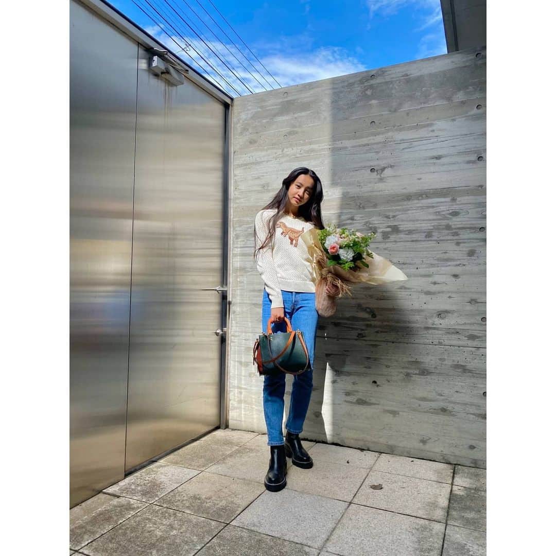 kokiさんのインスタグラム写真 - (kokiInstagram)「Today's look ❤️ Today I had a lovely time with @coach 💓💓  Tops and bag @coach」9月22日 20時41分 - koki