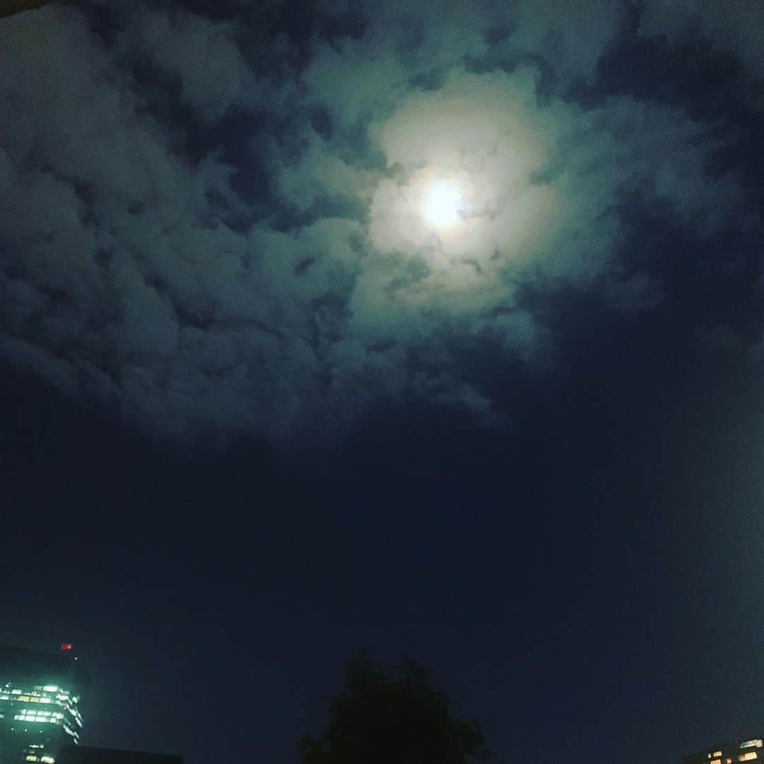 LiLyさんのインスタグラム写真 - (LiLyInstagram)「思わずワッと 声がでちゃったほどに 見事だった昨夜の満月。 でも肉眼でみた美しさ、 写真には全くうつらず。  ま、 そこがいいのか。  #月 #フルムーン」9月22日 14時44分 - lilylilylilycom