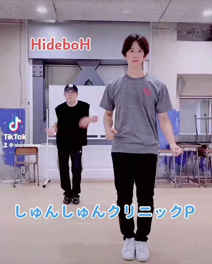 火口秀幸のインスタグラム：「#しゅんしゅんクリニックP #ヘイヘイドクター　#吉本坂46 #コラボ　#HideboH #タップダンス　#よしもと有楽町シアター」