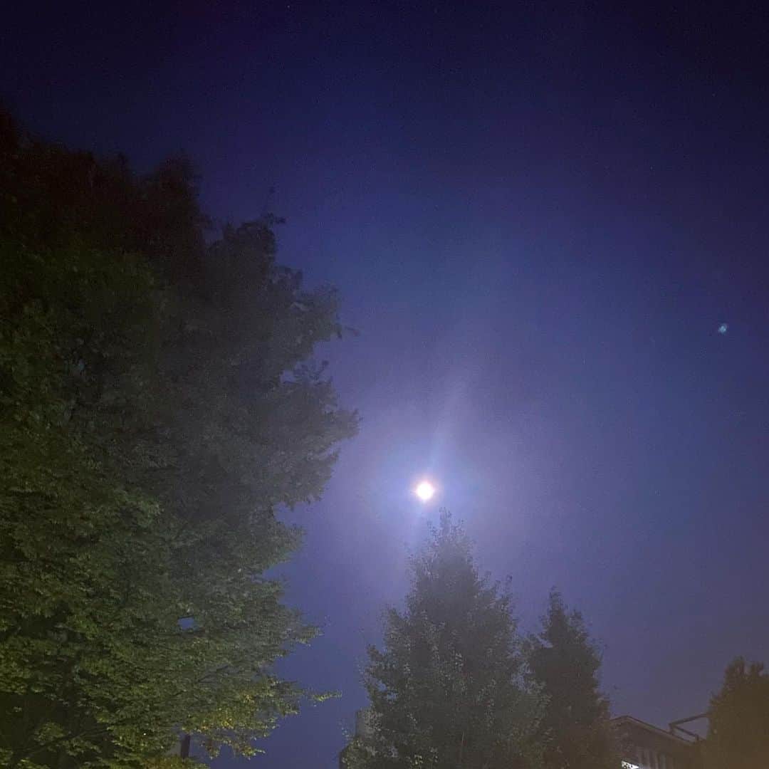吉澤遥奈のインスタグラム：「🌕」