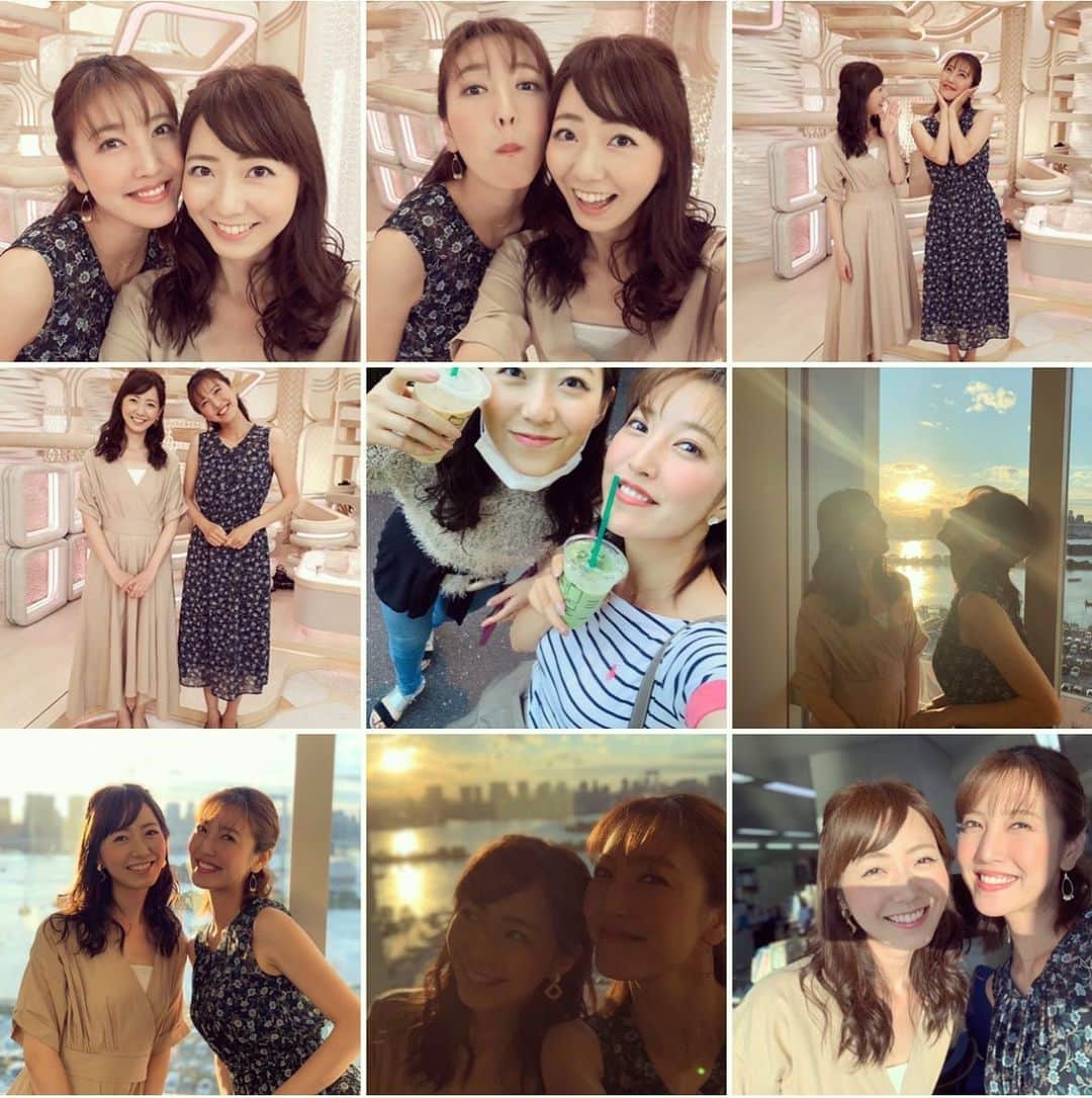 小澤陽子さんのインスタグラム写真 - (小澤陽子Instagram)「𝚒𝚜 𝚑𝚊𝚙𝚙𝚢 𝚏𝚘𝚛 𝚑𝚎𝚛…☘︎  私のお姉ちゃん(※ 正しくは、〜のような存在)が、 お嫁に行きました…🥲👰🏻‍♀️💒笑  今は こんなことあり得ない！というくらい、 ほっぺたが よくくっついていた嶺衣奈さんの、 嬉しい知らせが飛び込んできました…🕊🌸  どの写真をあげようかとフォルダを遡っていたら、 選びnor数え切れないほどの想い出が飛び込んできて、 思い出してはなんだかうるうる。。🥲❤︎  アナウンス室の先輩として、 仕事でのアドバイスをくれるのはもちろん。 プライベートでは、 クリスマスやお互いの誕生日を一緒に過ごしたり、 スポーツ観戦をしたり、 小さい1Rのお家に遊びに来て手料理を食べてくれたり、 一緒に料理したり、 国内外を旅して感動を分かち合ったり、 一緒に泣いてくれたり。 手作りクッキーを分けてくれたり 美味しいお菓子買ってきてくれたり、 嶺衣奈さんが財布を忘れてごはん奢ったり笑、 寝顔撮ったり撮られたり、 映画を見たり、 美味しいご飯・カフェに行って延々と話したり。。 (どれもコロナ前のお話ですが🥲)  公私共にお世話になりすぎている 彼女の結婚報告は、 感慨深くて😭嬉しくて嬉しくて堪りません！！！ それと、こうして振り返っていると、 『人生において、嶺衣奈さんに出逢えて良かった🥺』 と改めて思いました👯‍♀️  早くお祝いがしたい❣️ それに尽きますっ！！！  尊敬できるところも沢山で、 心優しく、気遣いたっぷりな嶺衣奈さん。 (あっ…あとユーモアも🤭) 素敵な家庭を築くイメージしか湧きません！！！  おめでとうございます🎊💕 末永く、お幸せに…💐✨ そしてこれからも変わらずよろしくお願いします💛笑  #内田嶺衣奈 アナ #小澤陽子 #姉妹 🦆 #髪の長さが行ったり来たり #年月を感じる #結婚 #OMEDETO☻」9月23日 22時03分 - yoko.ozawa729