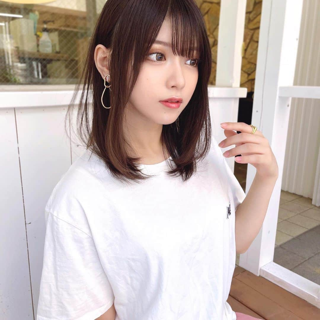 及川天和さんのインスタグラム写真 - (及川天和Instagram)「愛され可愛いミディアムヘアスタイル！ 保存してご提示ください！  簡単におさまりやすい長さをお探しの方はこちらがオススメです☺️✨🙏  あなた似合う#髪型 はぜひ  @tenhouo  から！」9月24日 20時35分 - tenhouo