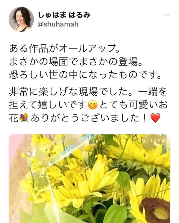 主浜はるみのインスタグラム：「9/13に撮影したこちらですが  漂着者 9話 最終回 今晩  ある場面でちらりと登場します  刮目です  #漂着者 ヘミングウェイ #ヘミ様 #斎藤工」