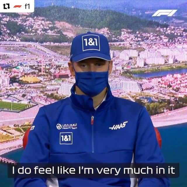 ミハエル・シューマッハのインスタグラム：「#Repost @f1 ・・・ Have you watched SCHUMACHER yet? 🍿  There was even plenty for Mick to learn about his legendary father  #F1 #Formula1 #Motorsports #SchumacherNetflix @mickschumacher @michaelschumacher @make_repost」