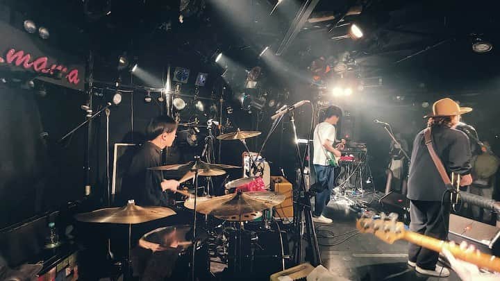 吉澤響のインスタグラム：「20210923 渋谷La.mama 『Grave of Music』/ セカイイチ  #セカイイチ #live #drums #drummers #istanbulcymbals #vaterdrumsticks」