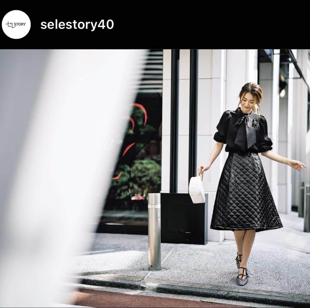 葛岡碧さんのインスタグラム写真 - (葛岡碧Instagram)「👗@selestory40   雑誌STORYの通販サイト セレSTORY チェックしてね✔︎😉」9月25日 12時19分 - midori_kuzuoka