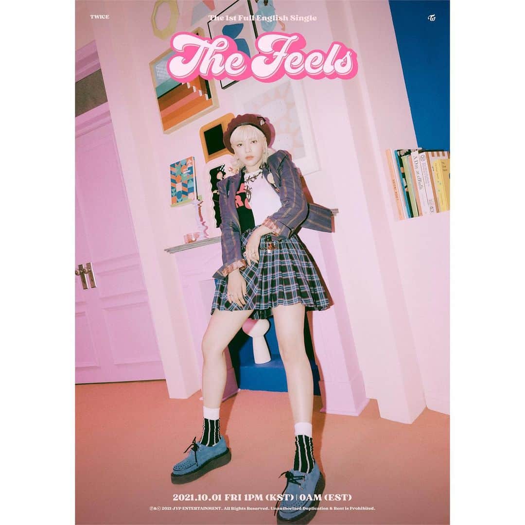 TWICEさんのインスタグラム写真 - (TWICEInstagram)「TWICE 1ST Full English Single "The Feels"  Concept Photo 3 JEONGYEON  Release on 10.01_FRI , 0AM (EST) 1PM (KST)  📌<The Feels> Pre-save & Pre-order https://twice.lnk.to/the-feels  #TWICE #트와이스 #TheFeels #GetTheFeelsWithTWICE」9月25日 13時30分 - twicetagram