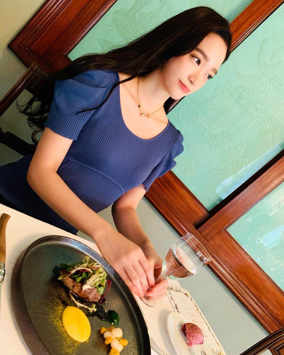 太田麻美のインスタグラム：「lunch🍽  代官山一軒家レストラン  マダム･トキ🕊 お洒落で素敵なお店✨✨ お料理、デザートとっても美味しかった☺️💕  #lunch #ランチ #代官山 #代官山ランチ #フレンチ #一軒家レストラン #マダムトキ」