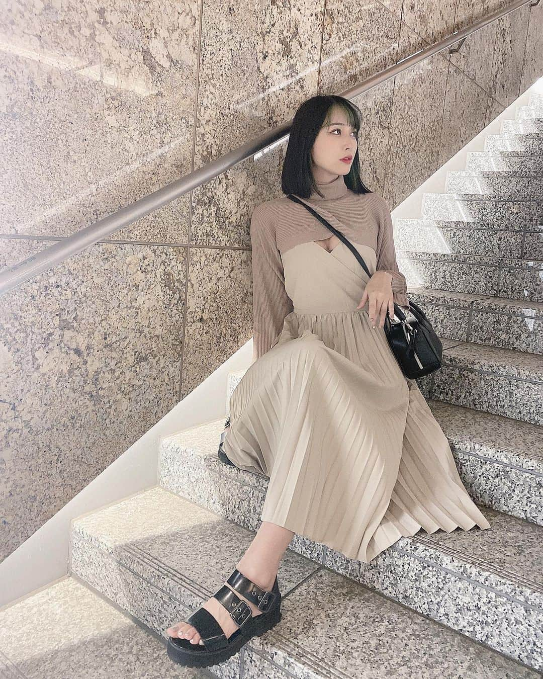 はりーさんのインスタグラム写真 - (はりーInstagram)「無加工ootd #りらootd #りらコデ 撮影　@kasumi_921214」9月25日 22時48分 - kirarin_harry_official