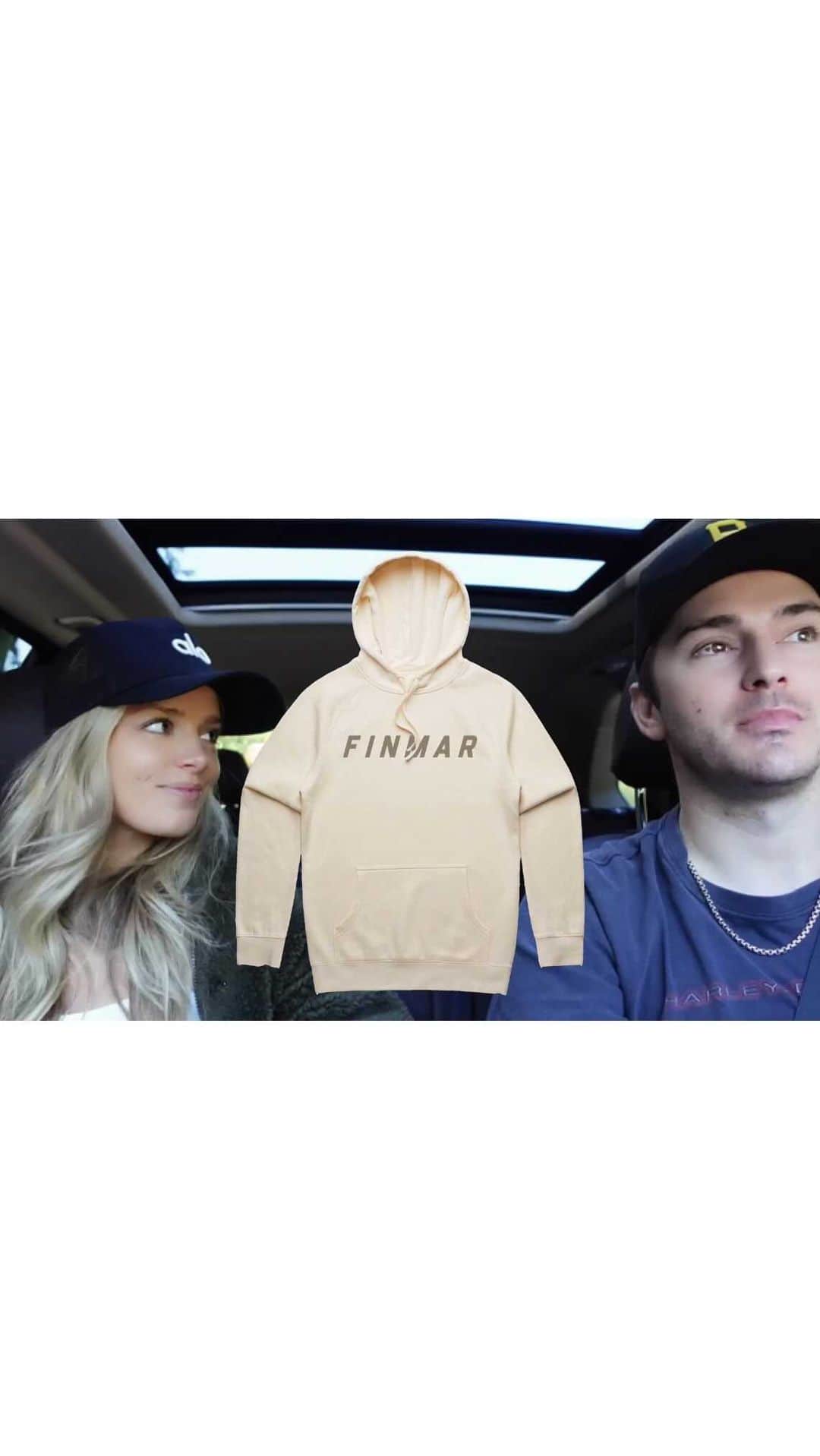 ダニエル・クヌッドソンのインスタグラム：「Picking up the newest @finmarmusic Merch 🤩with my @alextmarshall ♥️」