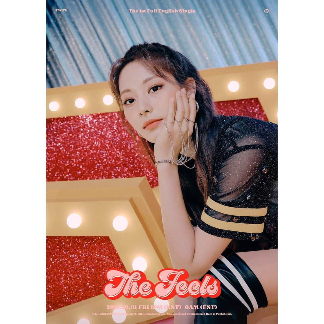 TWICEさんのインスタグラム写真 - (TWICEInstagram)「TWICE 1ST Full English Single "The Feels"  Concept Photo 4 TZUYU  Release on 10.01_FRI , 0AM (EST) 1PM (KST)  📌<The Feels> Pre-save & Pre-order https://twice.lnk.to/the-feels  #TWICE #트와이스 #TheFeels #GetTheFeelsWithTWICE」9月26日 13時08分 - twicetagram