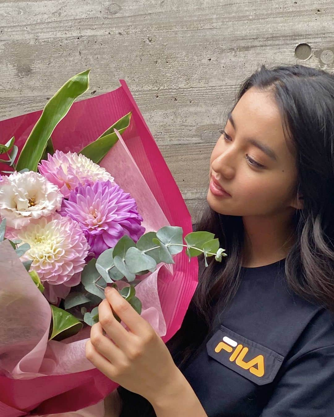 kokiさんのインスタグラム写真 - (kokiInstagram)「After shooting with the @filafusion family ❤️☺️ thank you for the beautiful flowers💓   Thank you to the team ❤️」9月26日 19時41分 - koki