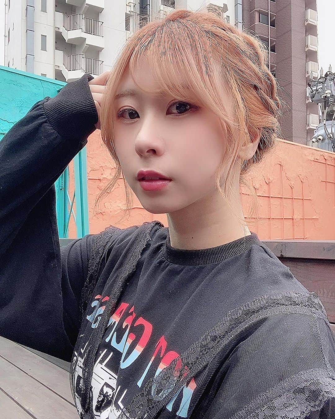河原まゆさんのインスタグラム写真 - (河原まゆInstagram)「髪の毛可愛くしてもらったよ〜〜❗️ #instagood #selfie #japanesegirl #model #被写体 #撮影会モデル #ヘアアレンジ」9月26日 21時55分 - kawamayuuu