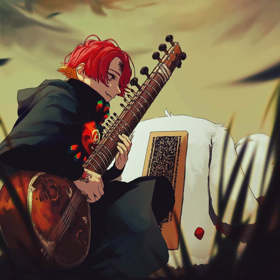 Eveのインスタグラム：「2021.09.27 Digital Release!!  遊生夢死  漂う思いのせいで 満たされない雨で 立ち込める 爛れてく 鈍色の月  揺蕩うような声で あなたを知って 夢のようでいて 夜を壊せと 手放せと 揺らう心音を  ほっとした 感傷的になれば 繰り返しようのない相槌を  白昼夢の底に浸かったまんまの くたばりぞこないへ  遊生夢死 才能ない脳内 唱えよシスターズ 首を垂れることしかないの 愛など満たない 性根はどうしようもないなら 再会を誓う 嫌だ 未だ僕だけをみてと  恋をした 軽薄に染まれば ただ盲目にひたすら歩けと  時折見せる仕草と その眼差しを注いで  目を合わせてくれないようで冥々 瞬くように 酔った夢に生きたくて その闇を劈くような轟音に 踊ることを止めないで  はっとした ただ暴君に染まれば その笑顔に真価などないと 唾を吐き捨てるように 優しい言葉を解いて  明日には忘れたようにおどけて 刺さったままの心の傷跡 僕らは逃げるように 踏みにじる想い 隠して  目も当てられない眩むような銘々 あなたにとってどんな夢を描いて 唇を噛みしめる間もならないまま ふり落ちる涙は見せないで  弱さは見せないで  本当は言いたかった 綺麗ごとだけでは  蜃気楼に惑うの あなたは眩しいくらい 美しい未来だ  恋をした 誰も知らない世界で 願ったあの日の物語へと。」