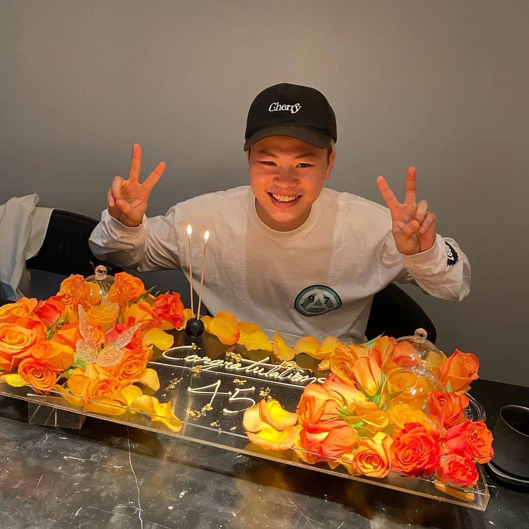 那須川天心のインスタグラム：「アートを食べてきました  感動させられっぱなしでした ありがとうございました😍😍😍 #ete」