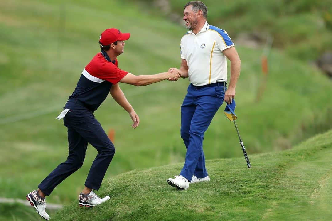 ハリス・イングリッシュさんのインスタグラム写真 - (ハリス・イングリッシュInstagram)「This team. This W. Thanks to our families, friends and fans for making this Ryder Cup one for the books! 🇺🇸🏆」9月28日 0時03分 - harris_english