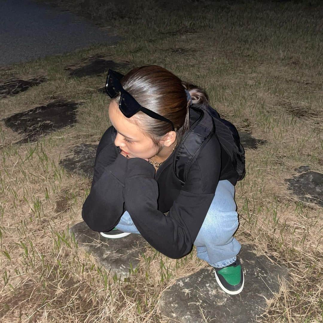 藤原虹七のインスタグラム：「🖤💚🖤💚🖤💚」