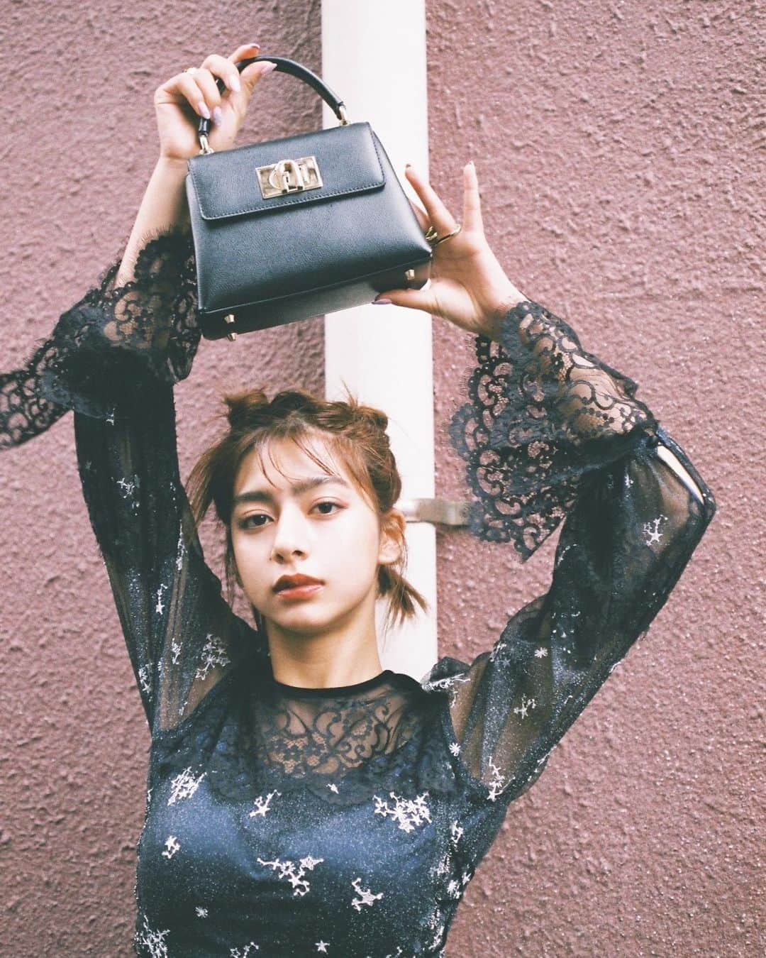 小山ティナさんのインスタグラム写真 - (小山ティナInstagram)「💜🌹 #Furla #フルラ @furla」9月28日 20時14分 - k_tina224