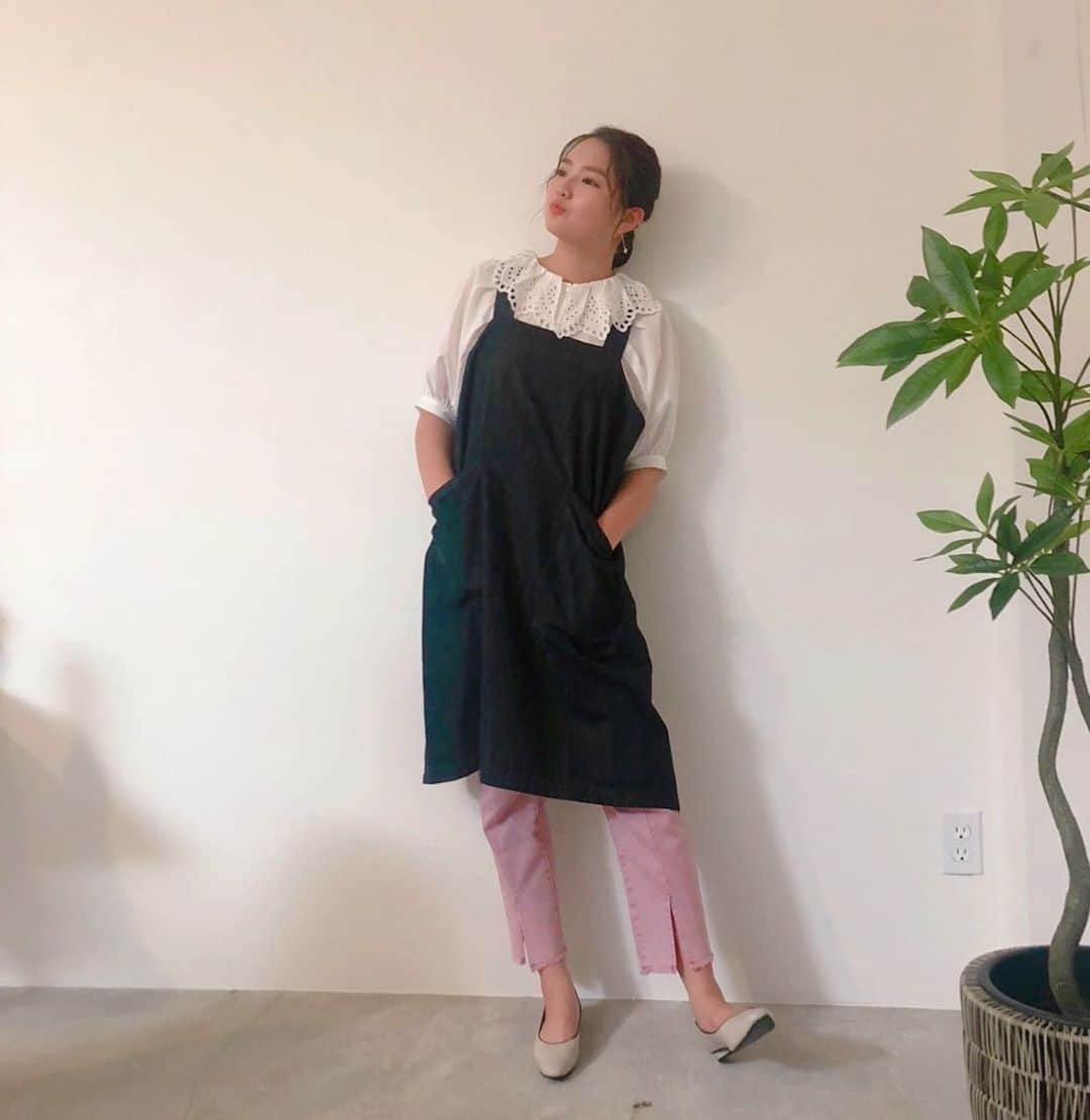 箭内夢菜のインスタグラム：「👯‍♀️  『発見！ふくしま』 第3弾の衣装です︎☺︎ タグ付けさせて頂きました！   #発見ふくしま」