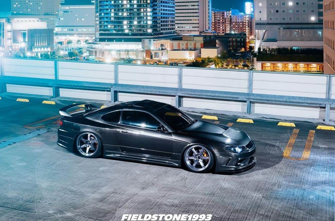 Fieldstone1993のインスタグラム：「@vertex_japan  @rayswheels_official   #240sxnation #240sx #200sx #s13 #s14 #s15 #180sx #180sxgram #nissan200sx #nissansilvia #nissan240sx #nissan180sx #nissan #jdm #jdmgram #silvia #silviarepublic #schassisloyalty #schassis #schassis #rays #rayswheels #TE37 #TE37ultra #stance #stancenation #superstreet」