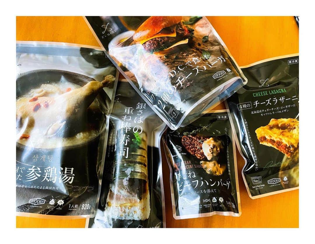 清水梨紗のインスタグラム：「. 今月もたくさんの 食材が届きました✨✨  今月はZ’s MENUの食材がたくさん届きました！ Z’s MENUとはアルファベット最後の”Z”に先は存在しない、それ以上ない至高という意味だそうです❤️ その名の通りほんとにどれも美味しかったです！  @slcreations_official いつもありがとうございます🙇‍♀️ また来月も楽しみにしています！  #slcreations  #安心安全な食材 #お取り寄せ #slcreationsのある暮らし」