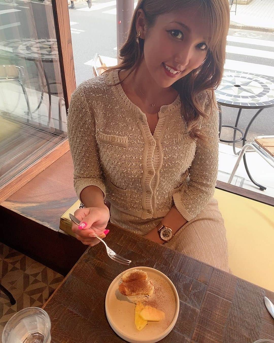 神谷麻美さんのインスタグラム写真 - (神谷麻美Instagram)「#美と健康 に向けた#ランチコース 食べたよ🍽😋💓💓✨ 全部美味しかったぁ🥰💖💖✨  #テラス席 気持ちいいよね🌱💕✨  #シャイニーアウル表参道 🌸  #表参道カフェ #表参道ランチ #表参道グルメ #表参道カフェ巡り」9月29日 21時21分 - asamice428