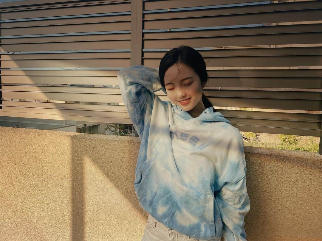 本田真凜さんのインスタグラム写真 - (本田真凜Instagram)「NIEEH☁️💙」9月29日 21時24分 - marin_honda