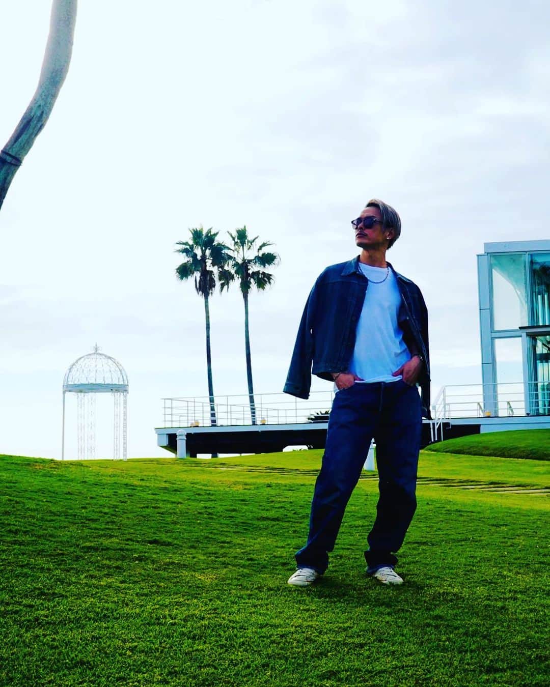 のインスタグラム：「This place brings back memories.  #RYUJIIMAICHI #今市隆二 #CHAOSCITY #RILY」