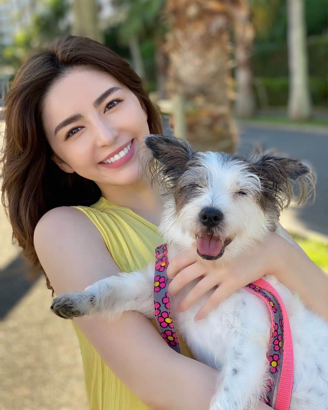 スミス楓のインスタグラム：「９/２９🌼🎂♡my birthday cocoも同じ誕生日だから一緒にお祝い🎈🐾  誕生日って幸せな日だな〜♡ #感謝 🥰」