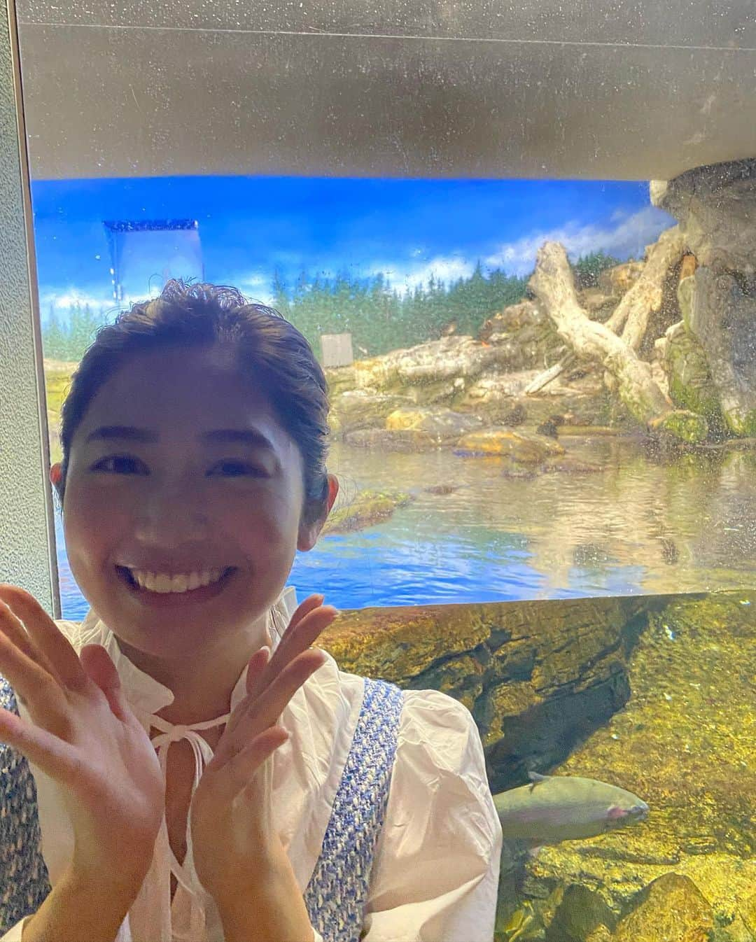 浅野杏奈さんのインスタグラム写真 - (浅野杏奈Instagram)「「ZIP!」中継コーナー🌊 本日は鴨川シーワールドから赤ちゃんの様子をお届けしました☺️  ベルーガ、エトピリカ、ウミガメ🤍可愛くって癒されました✨  #ZIP! #鴨川シーワールド」9月29日 19時08分 - this.is.anna_box