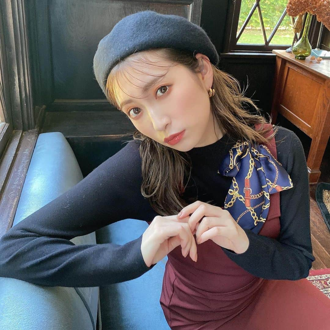 吉田朱里さんのインスタグラム写真 - (吉田朱里Instagram)「@resexxy_official の オフショット🤍🤍🤍 webカタログモデルさせて頂いてます🙋‍♀️💕 チェック宜しくお願いします！ . 肌寒くなってきたのでみんな ニットのご準備を🧶  #ニットコーデ #冬コーデ #2021冬コーデ #ハットコーデ #冬服 #resexxy #秋服コーデ #秋服」10月14日 15時36分 - _yoshida_akari