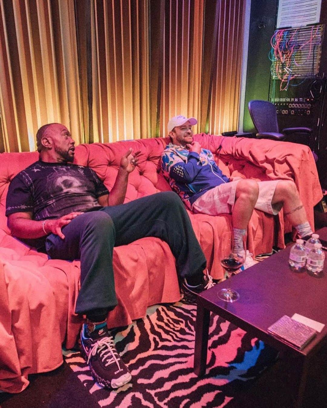 ジャスティン・ティンバーレイクのインスタグラム：「Bops only 🙌🏻 @timbaland」