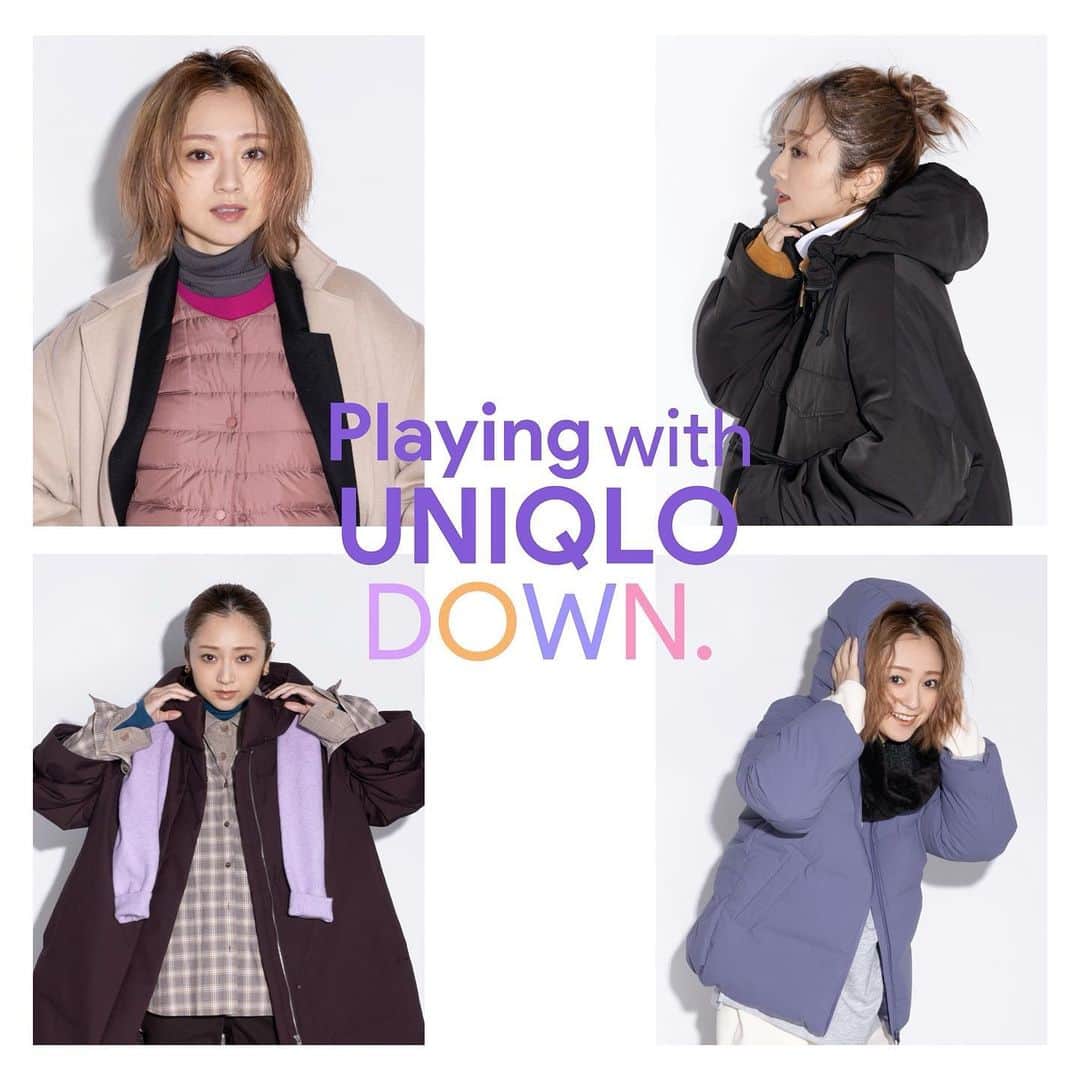 安達祐実さんのインスタグラム写真 - (安達祐実Instagram)「🤍🤍❤️ Playing with UNIQLO DOWN #ユニクロ #ダウン @uniqlo_jp @uniqlo_with ・ 詳細は、 ストーリーのリンクからwebへ⛄️」10月14日 12時04分 - _yumi_adachi