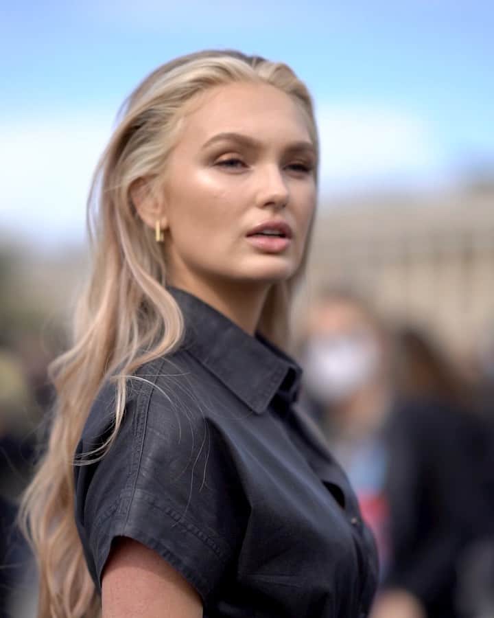 ロミー・ストリドのインスタグラム：「Yesterday w @dior 🖤」