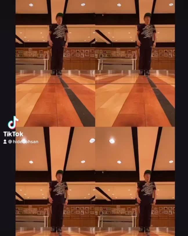 火口秀幸のインスタグラム：「#酸素 #悪滅 #タップダンス #HideboH」