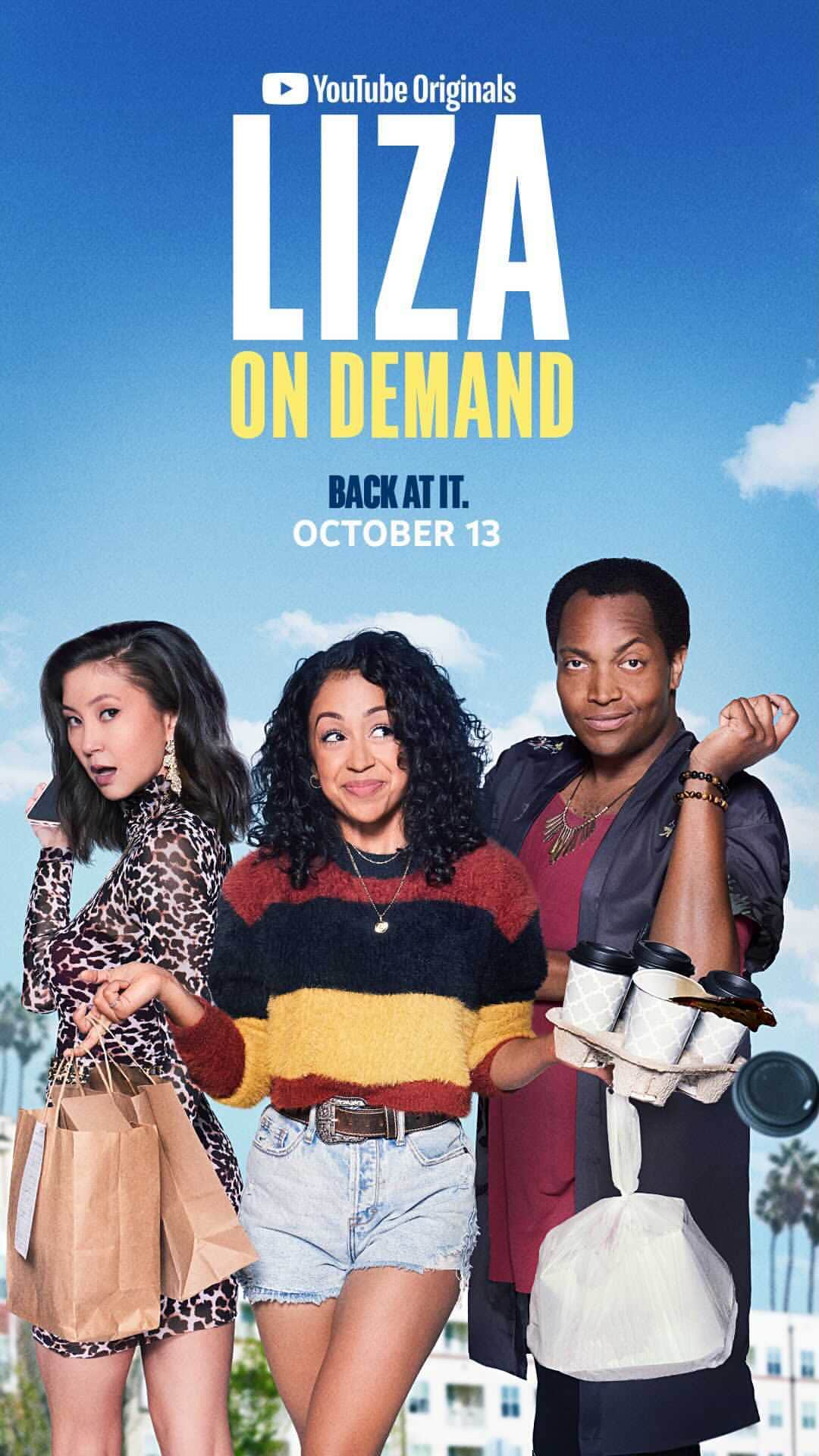 リザ・コッシーのインスタグラム：「Bigger. Bolder. Balder. We're BAAACK for the third & final season of Liza on Demand, premiering on October 13th on @youtube ✨ Link in bio to binge Seasons 1 & 2 for free and for fun.」