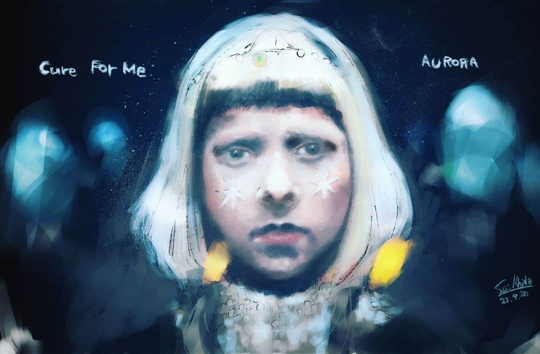 のインスタグラム：「CURE FOR ME - AURORA from:https://www.youtube.com/watch?v=K17df81RL9Y」