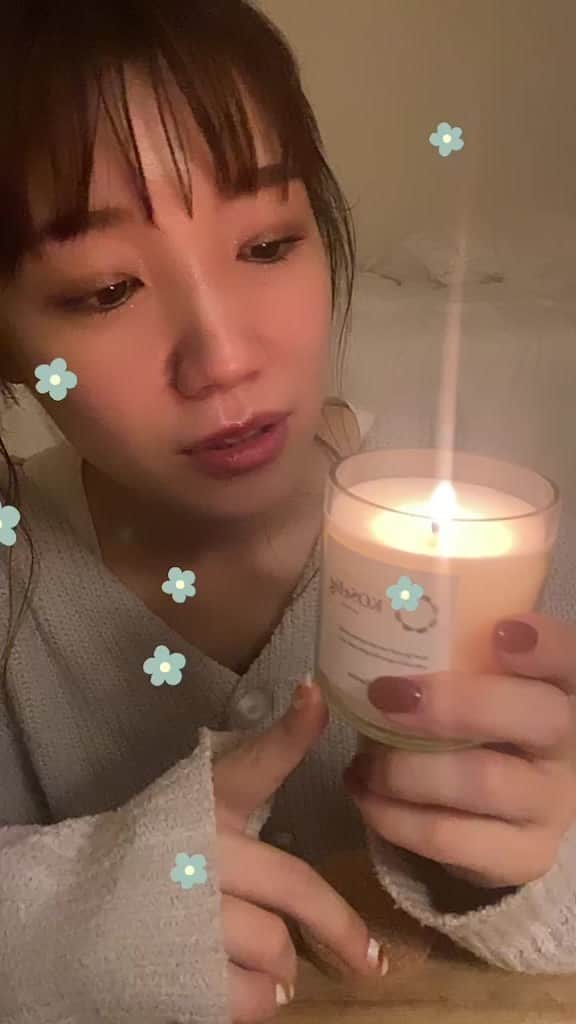 のインスタグラム：「@koseligjapan さんのキャンドルが届いたので、点灯式してみた🕯💗」