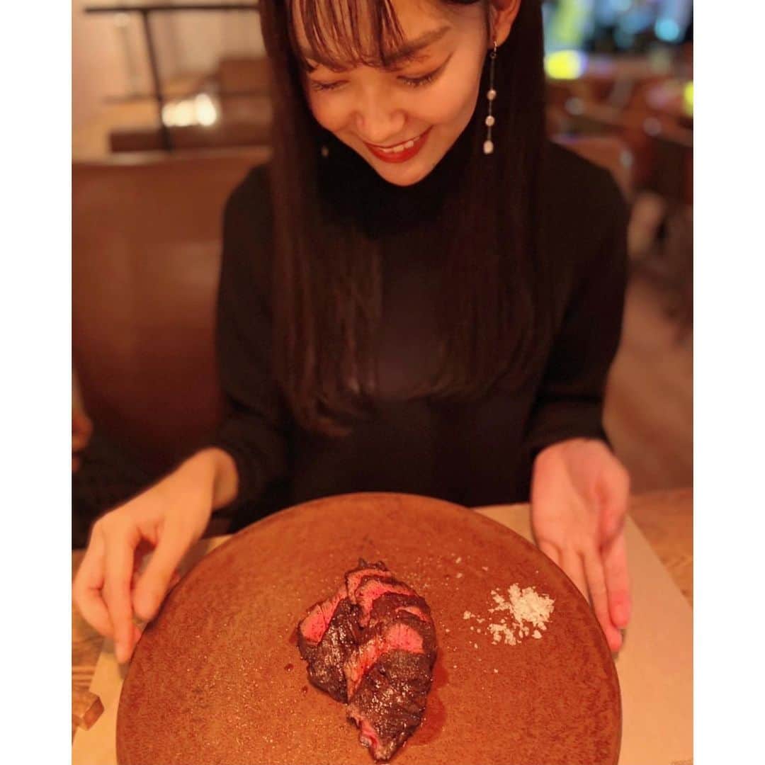 吉澤遥奈のインスタグラム：「凄く美味しかった☺︎」