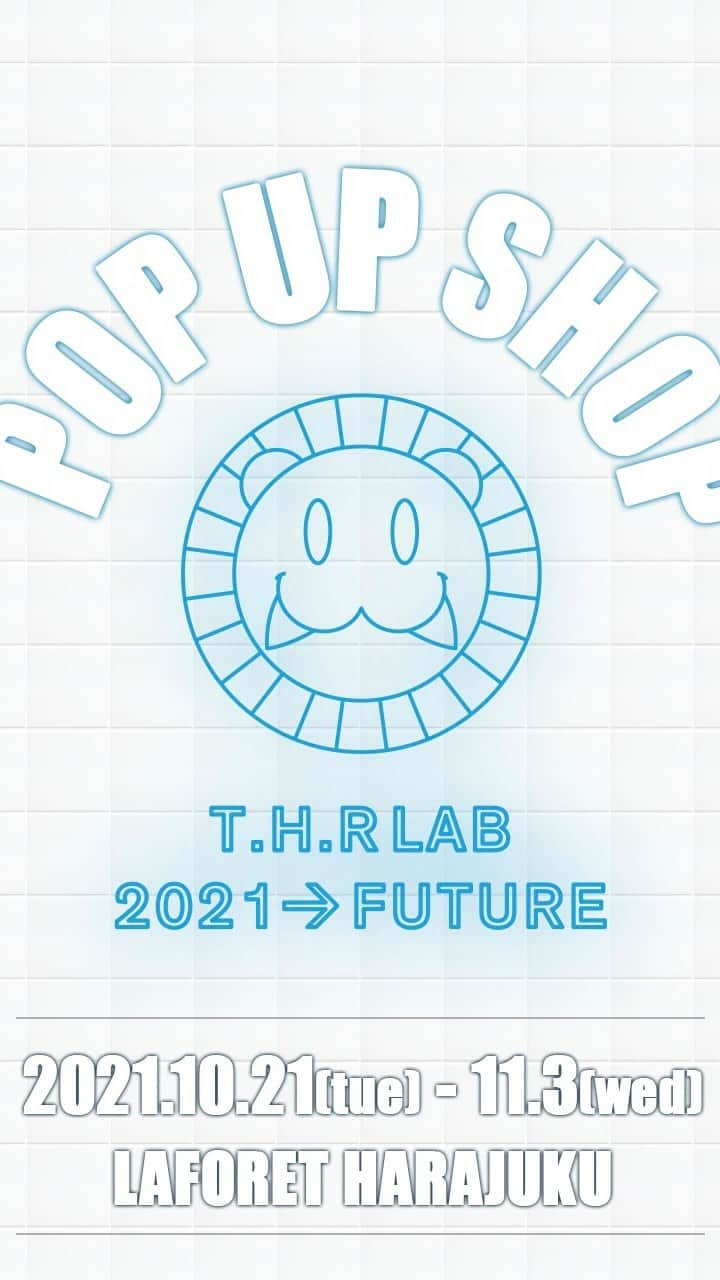 LION HEARTのインスタグラム：「2021年10月21日(木)～11月3日(水)にラフォーレ原宿にて POP UP SHOP「T.H.R LAB」を開催します💡 ラボをイメージした店内にTOKYO HYPER REALITYの世界観をミックスし、イラストレーターSHETAとのコラボアクセサリーを先行販売。アクセサリーの他、初となるアパレルラインやグッズの展開、POP UP SHOPでしか買えない限定商品も取りそろえます💥  今回は告知第一弾として、 ポップアップショップ限定のグッズをご紹介！ マスキングテープ、リフレクターバンド、キーホルダー、缶ミラー、マルチケースにLEOデザインを盛り込んだポップなグッズが揃いました👀  #ライオンハート #popup  #popupshop #popupstore  #ポップアップイベント #ポップアップ情報  #ラフォーレ原宿 #ラフォーレ原宿ポップアップショップ  #限定グッズ #leo #popup限定  #マスキングテープ #リフレクターバンド #キーホルダー #缶ミラー #ピルケース #マルチケース」