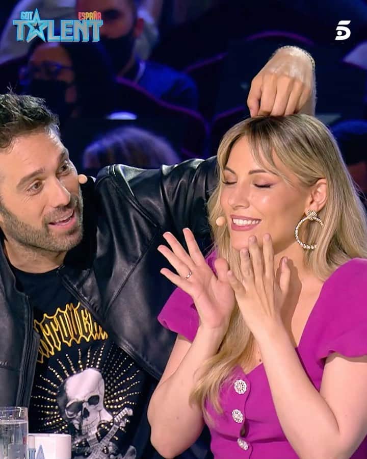 エドゥルネのインスタグラム：「Hoy va a ser una noche muy MUY especial!!! No os perdáis @gottalenttv esta noche a las 22.00h!! 🛎🎉🌟🥰 #GotTalent #GotTalentEspaña」
