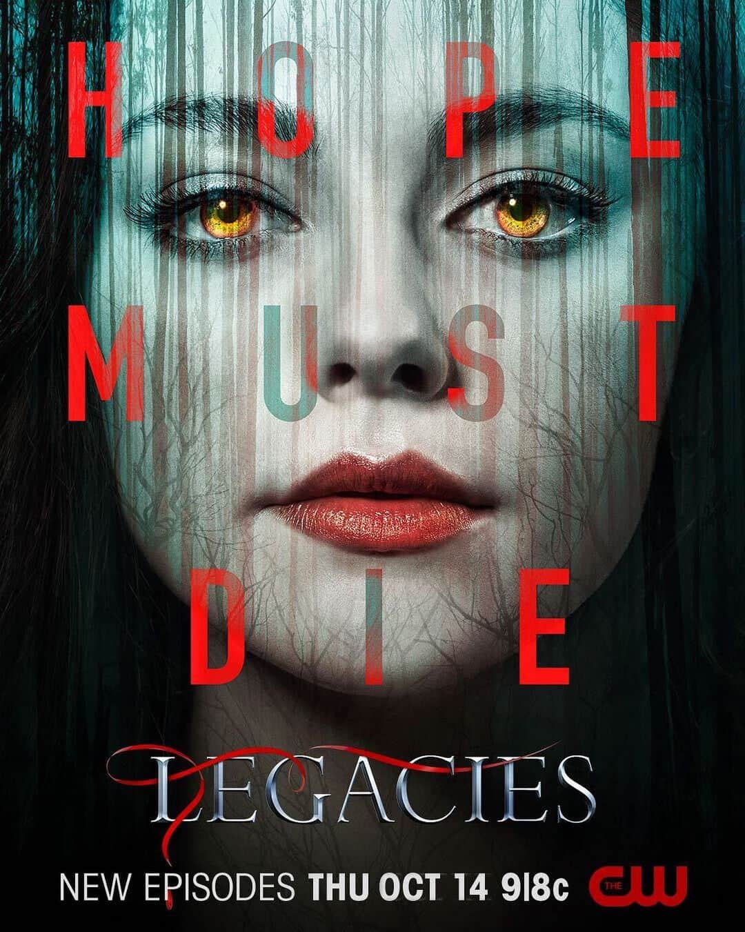 ヴァンパイア・ダイアリーズのインスタグラム：「Just in time for spooky season 🎃 #Legacies Season 4 premieres Thursday, October 14 on The CW! @cwlegacies」
